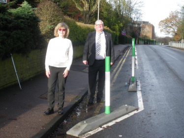 Sawyers Hall Lane pavement widening improves safety for all